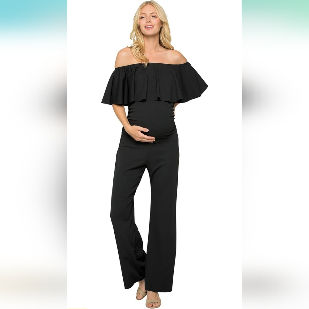 Formal maternity jumpsuit
